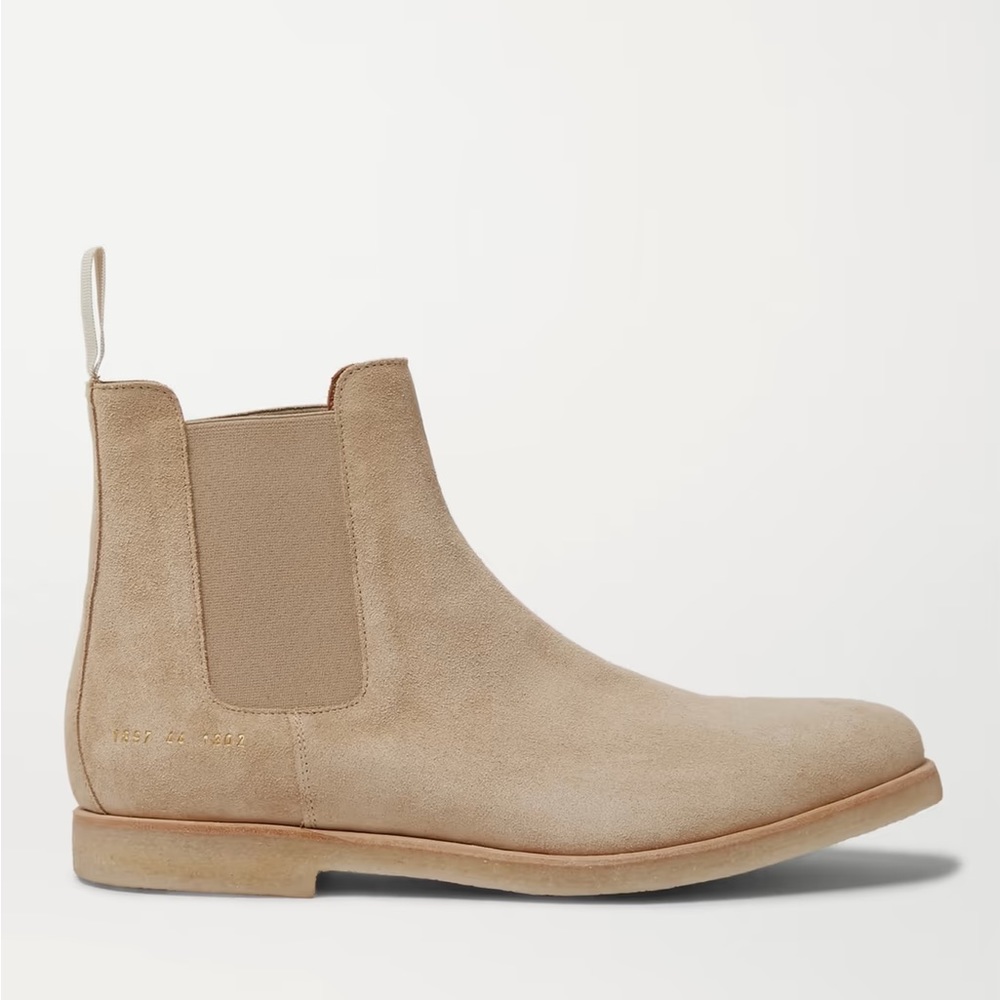 Common Projects Suede Chelsea Boots - EU39